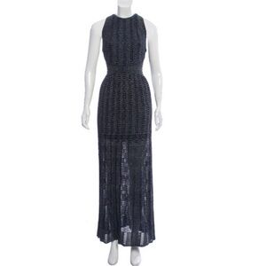 Missoni Black Crochet Maxi Dress
